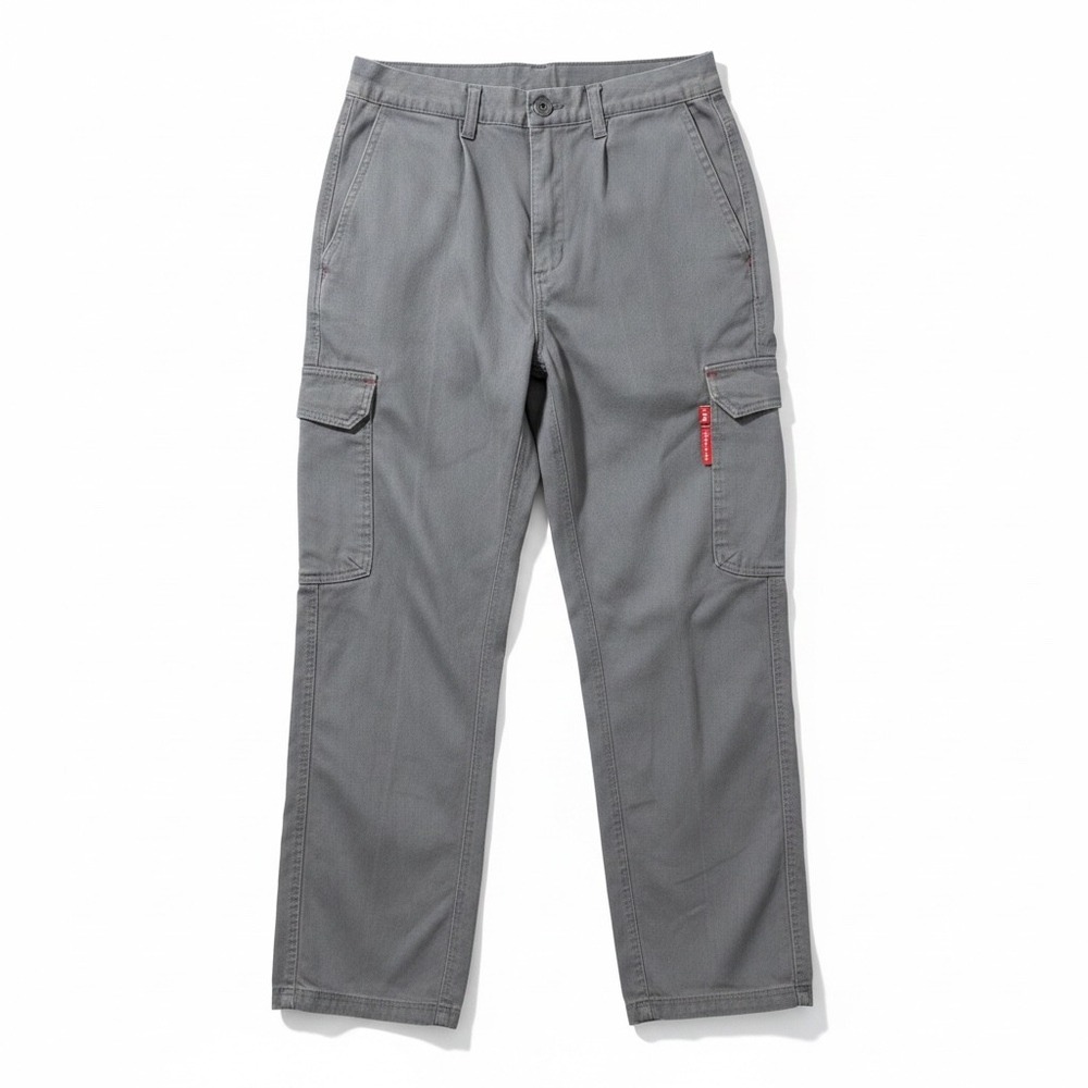 Portwest Bizweld Cargo Pants Mens Medium‎ Grey Flame Resistant Workwear FR